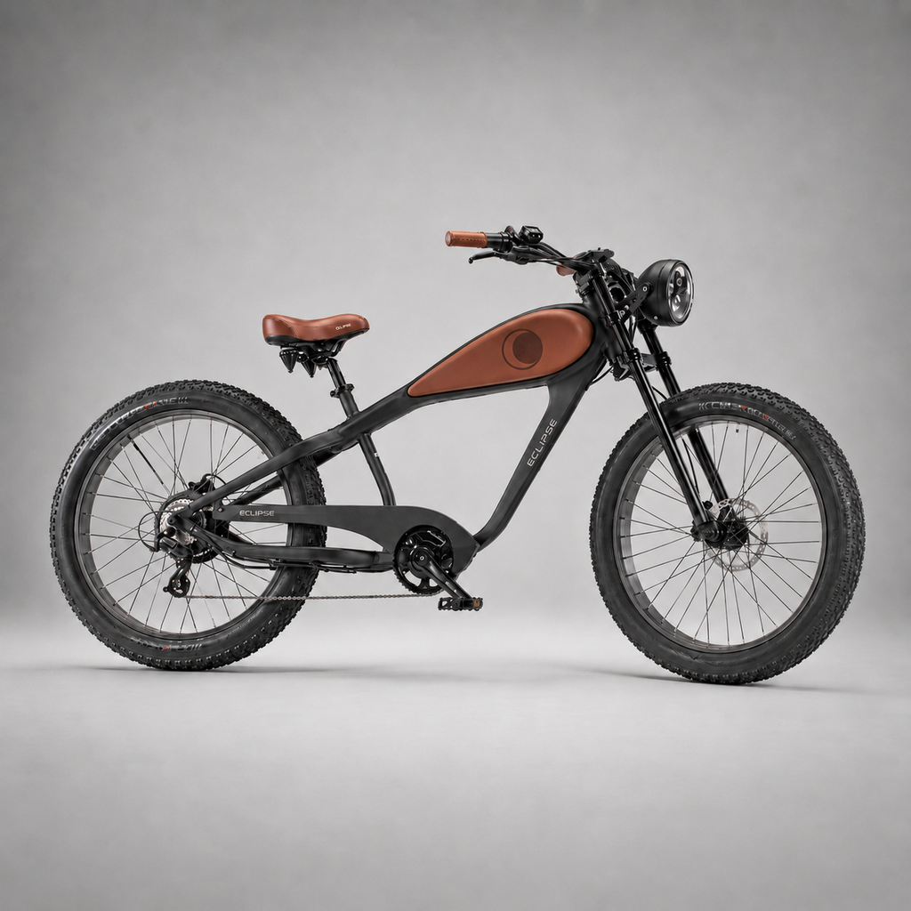 Eclipse Phantom 750 | Fat Tyre Café Racer Electric Bike