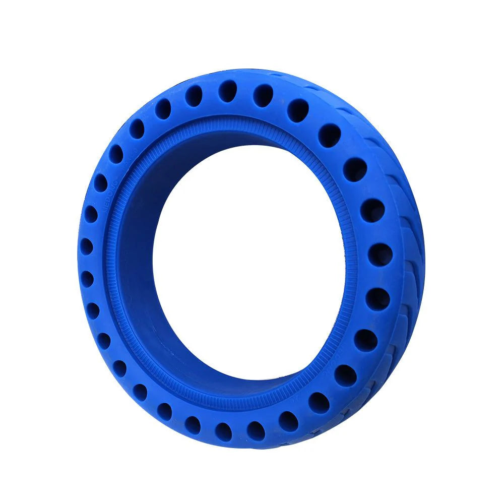 Colourful 8.5X2.5 Solid Honeycomb Tyre For Electric Scooter M365 & Others Blue / Black / Red