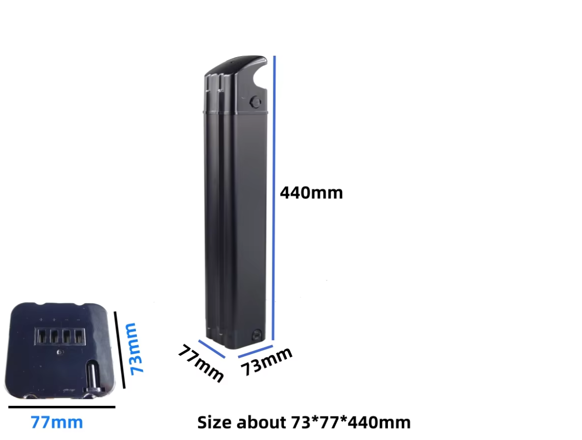 36V 15A / 540WH Narrow Electric Bike Battery Upgrade For Velectrix Bikes