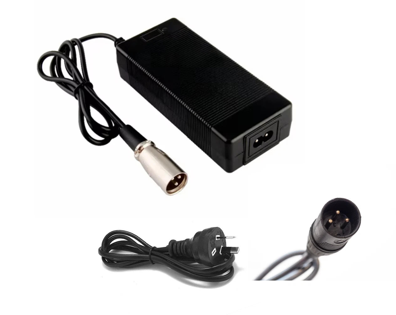 Dragon X11 V2 72V 3 pin Charger 2A AU Plug